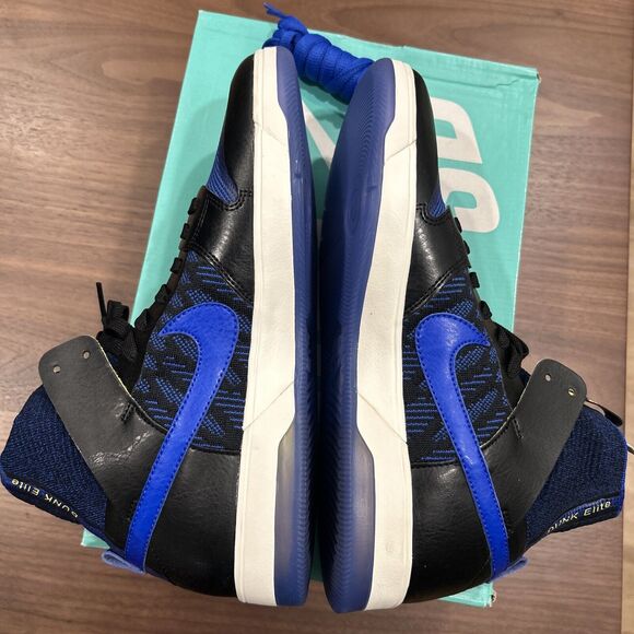 NIKE SB DUNK HIGH ELITE (SIZE 9) FLYKNIT TERPENING (918287-041) (BLACK/BLUE) main image 10